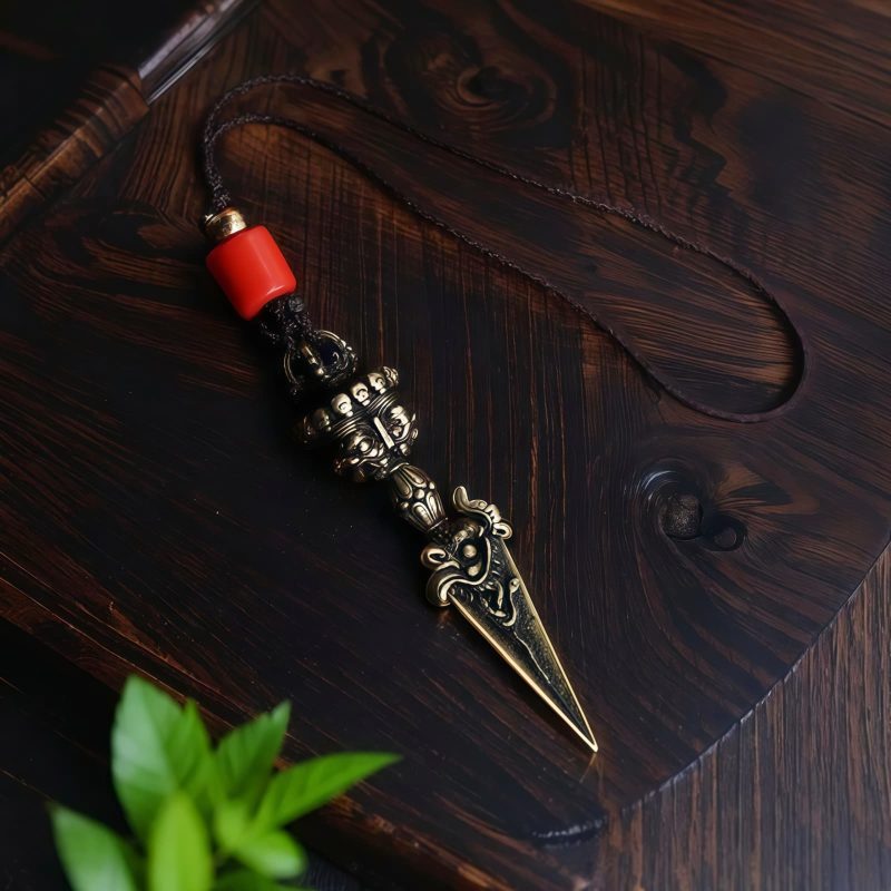 Tibetan Dorje Brass Power Pendant Tibetan Dorje Brass Power Pendant