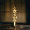 Tibetan Dorje Brass Power Pendant Tibetan Dorje Brass Power Pendant