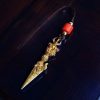 Tibetan Dorje Brass Power Pendant Tibetan Dorje Brass Power Pendant
