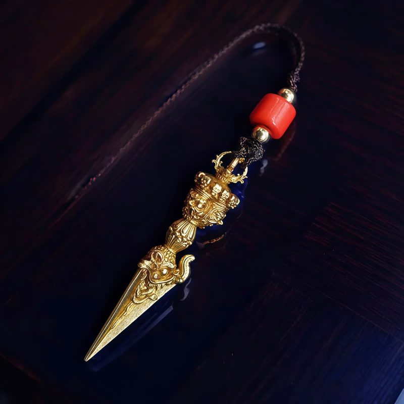 Tibetan Dorje Brass Power Pendant Tibetan Dorje Brass Power Pendant