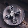 Tibetan 925 Silver Double Dorje Pendant Tibetan 925 Silver Double Dorje Pendant