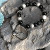 Vintage Lava Rock and Obsidian Wellness Bracelet Vintage Lava Rock and Obsidian Wellness Bracelet