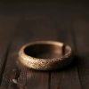 Tibetan Copper Vintage Textured Luck Couple Ring Tibetan Copper Vintage Textured Luck Couple Ring