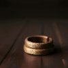 Tibetan Copper Vintage Textured Luck Couple Ring Tibetan Copper Vintage Textured Luck Couple Ring