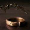Tibetan Copper Vintage Textured Luck Couple Ring Tibetan Copper Vintage Textured Luck Couple Ring
