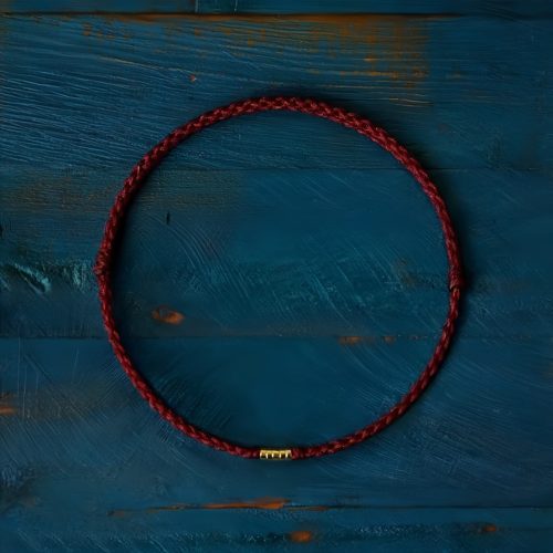 シルバー925 ラッキービーズ 編み込みブレスレット シルバー925 ラッキービーズ 編み込みブレスレット