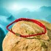 925 Silver Lucky Bead Braided Bracelet 925 Silver Lucky Bead Braided Bracelet