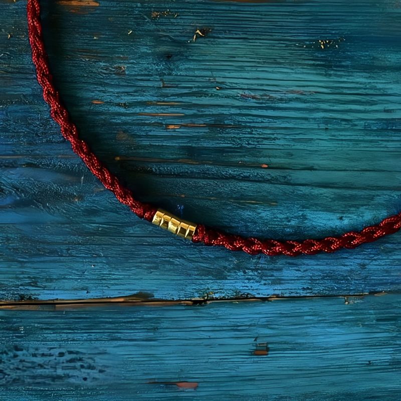 925 Silver Lucky Bead Braided Bracelet 925 Silver Lucky Bead Braided Bracelet