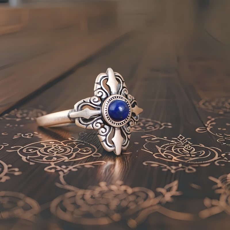 925 Sterling Silver Lazurite Ring 925 Sterling Silver Lazurite Ring