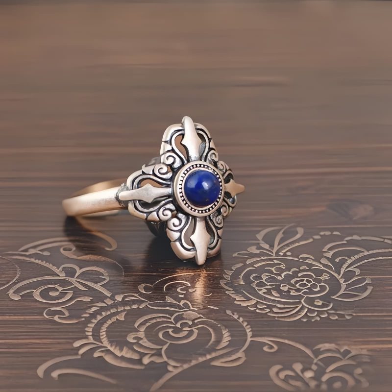 925 Sterling Silver Lazurite Ring 925 Sterling Silver Lazurite Ring