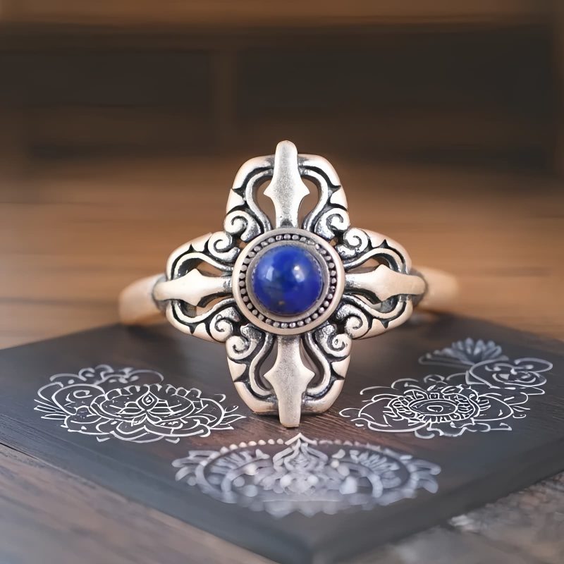 925 Sterling Silver Lazurite Ring 925 Sterling Silver Lazurite Ring