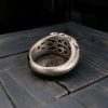 925 Sterling Silver Tibetan Skull Adjustable Ring