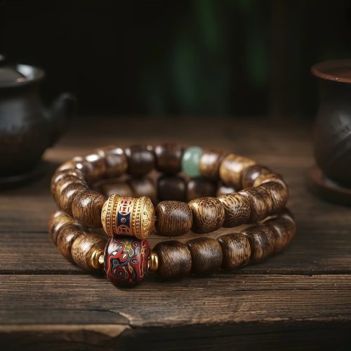 Agarwood Auspicious Cloud Calm Bracelet