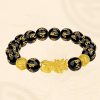 Black Obsidian PiXiu Wealth Bracelet Black Obsidian PiXiu Wealth Bracelet
