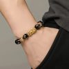 Black Obsidian PiXiu Wealth Bracelet Black Obsidian PiXiu Wealth Bracelet