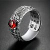 Feng Shui Garnet PiXiu Wealth Ring Feng Shui Garnet PiXiu Wealth Ring