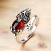 Feng Shui Garnet PiXiu Wealth Ring Feng Shui Garnet PiXiu Wealth Ring