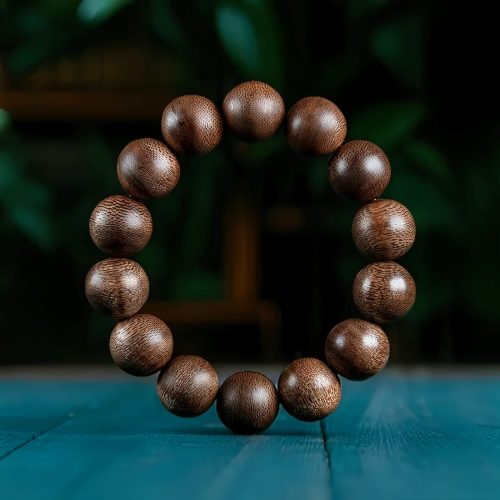 Floating Agarwood Peace Bracelet