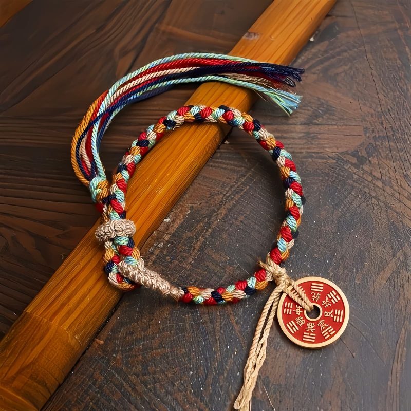 Handmade Tibetan Bagua Harmony Bracelet Handmade Tibetan Bagua Harmony Bracelet