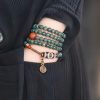 Mala Beads Bodhi Seed Dzi Bead Wisdom Bracelet
