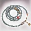 Mala Beads Bodhi Seed Dzi Bead Wisdom Bracelet
