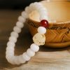 Natural Bodhi Seed Lucky Cat Bracelet Natural Bodhi Seed Lucky Cat Bracelet