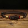 Red String Jade Fortune Knot Couple Bracelet Red String Jade Fortune Knot Couple Bracelet