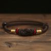 Red String Jade Fortune Knot Couple Bracelet Red String Jade Fortune Knot Couple Bracelet