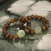 Spirituelles Armband aus Sandelholz & Bodhi-Samen Sandalwood Bodhi Seed Spiritual Healing Bracelet