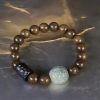 Spirituelles Armband aus Sandelholz & Bodhi-Samen Sandalwood Bodhi Seed Spiritual Healing Bracelet