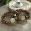 Spirituelles Armband aus Sandelholz & Bodhi-Samen Sandalwood Bodhi Seed Spiritual Healing Bracelet