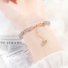 Strawberry Quartz Moonstone Healing Bracelet Strawberry Quartz Moonstone Healing Bracelet