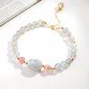 Strawberry Quartz Moonstone Healing Bracelet Strawberry Quartz Moonstone Healing Bracelet