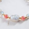 Strawberry Quartz Moonstone Healing Bracelet Strawberry Quartz Moonstone Healing Bracelet