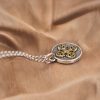 Tibetan 925 Sterling Silver Double Dorje Vajra Blessing Necklace Tibetan 925 Sterling Silver Double Dorje Vajra Blessing Necklace