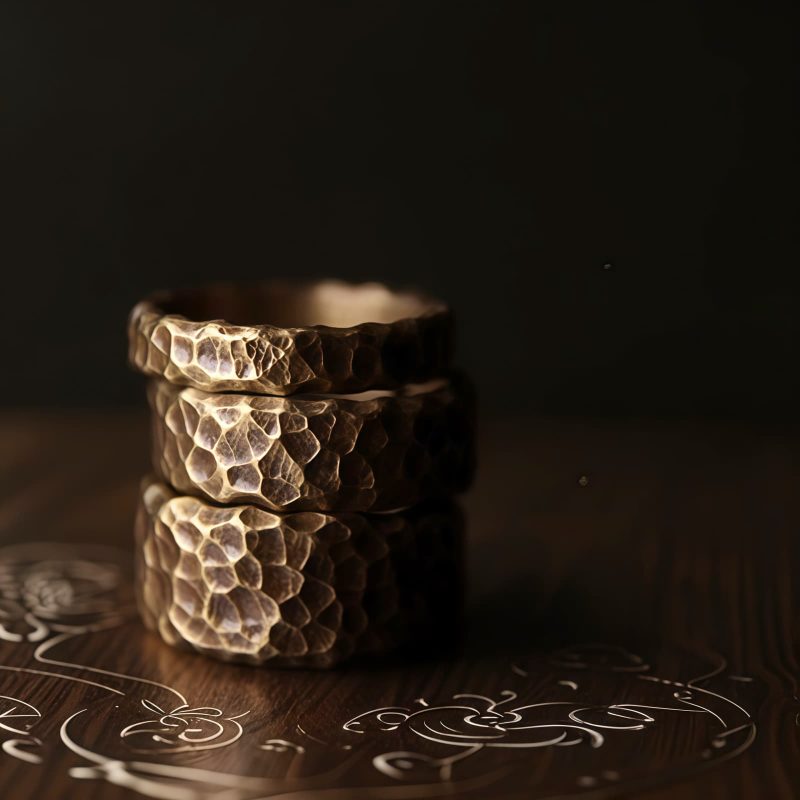 Tibetan Copper Brass Luck Ring Tibetan Copper Brass Luck Ring