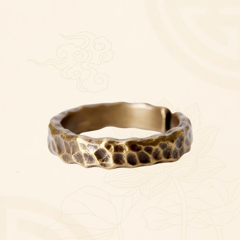 Tibetan Copper Brass Luck Ring Tibetan Copper Brass Luck Ring