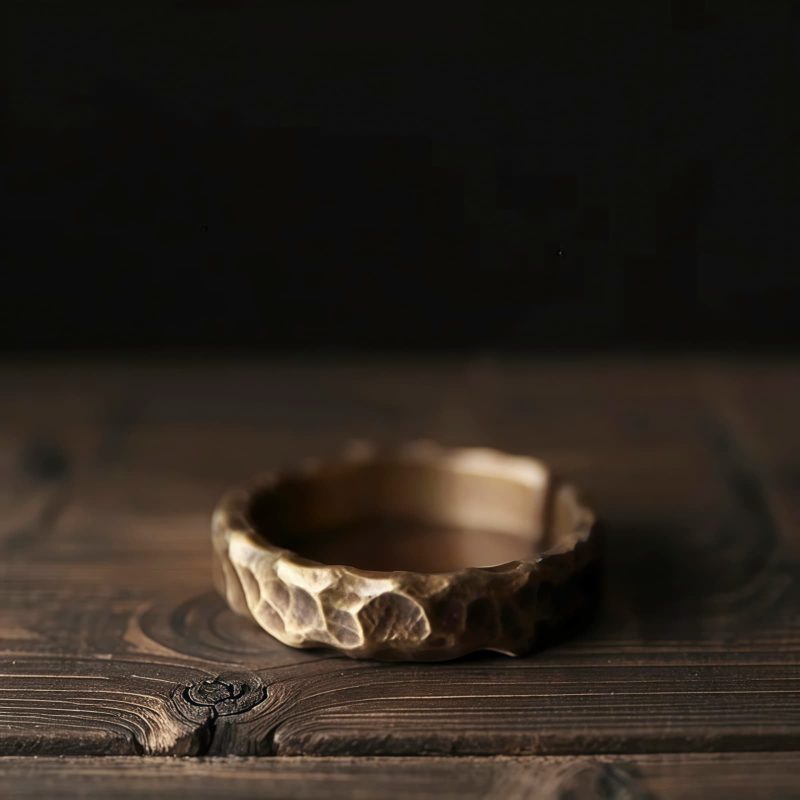 Tibetan Copper Brass Luck Ring Tibetan Copper Brass Luck Ring