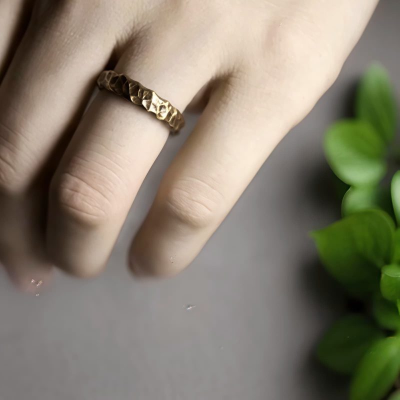 Tibetan Copper Brass Luck Ring Tibetan Copper Brass Luck Ring