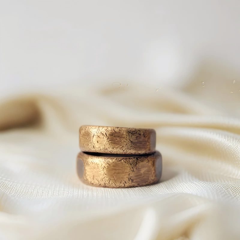 Tibetan Copper Brass Wealth Ring Tibetan Copper Brass Wealth Ring