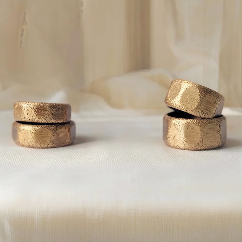 Tibetan Copper Brass Wealth Ring Tibetan Copper Brass Wealth Ring