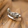 Tibetan Copper Dorje Vajra Adjustable Ring Tibetan Copper Dorje Vajra Adjustable Ring