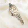 チベット彫刻 法螺貝(シャンカ) 仏教装飾品|招財と精神の静寂 Tibetan Engraved Shankha Buddha Wealth Decor