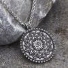 Tibetan Love Peace Flower Necklace Tibetan Love Peace Flower Necklace