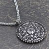Tibetan Love Peace Flower Necklace Tibetan Love Peace Flower Necklace