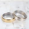 Tibetan Mantra Rotatable Titanium Steel Ring Tibetan Mantra Rotatable Titanium Steel Ring