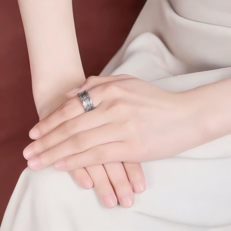 Tibetan Om Mani Padme Hum Adjustable Peace Ring Tibetan Om Mani Padme Hum Adjustable Peace Ring