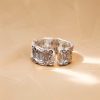Tibetan Om Mani Padme Hum Adjustable Peace Ring Tibetan Om Mani Padme Hum Adjustable Peace Ring
