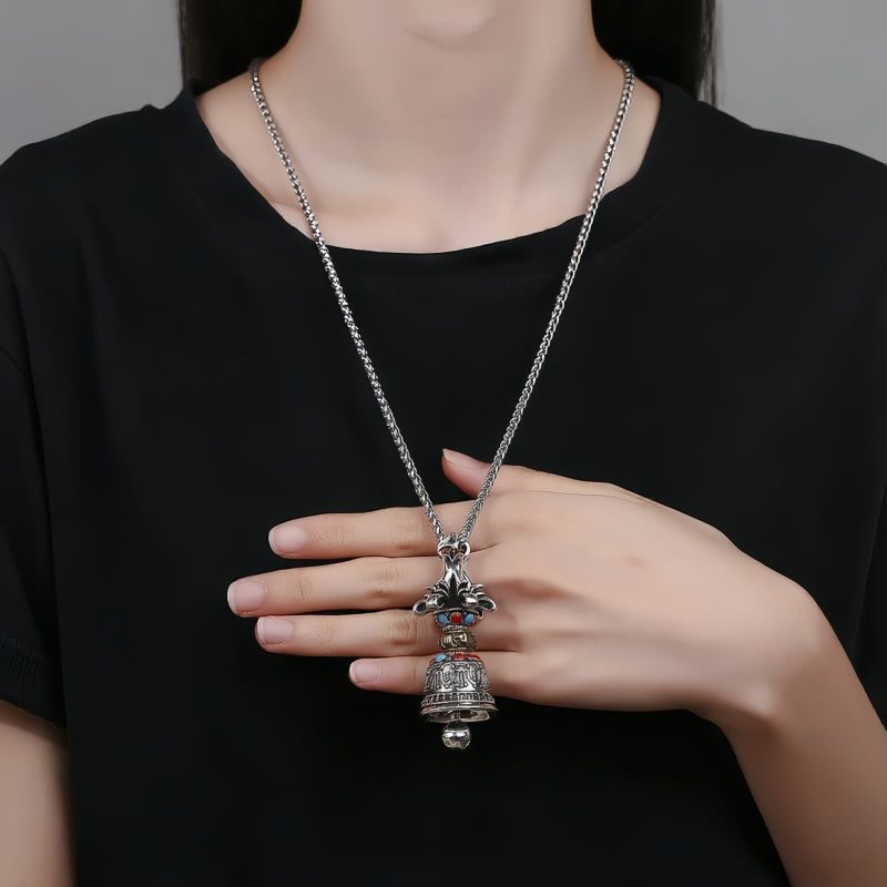Tibetan Om Mani Padme Hum Dorje Vajra Strength Necklace Pendant Tibetan Om Mani Padme Hum Dorje Vajra Strength Necklace Pendant