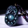 Tibetan PiXiu Rainbow Obsidian Necklace Tibetan PiXiu Rainbow Obsidian Necklace